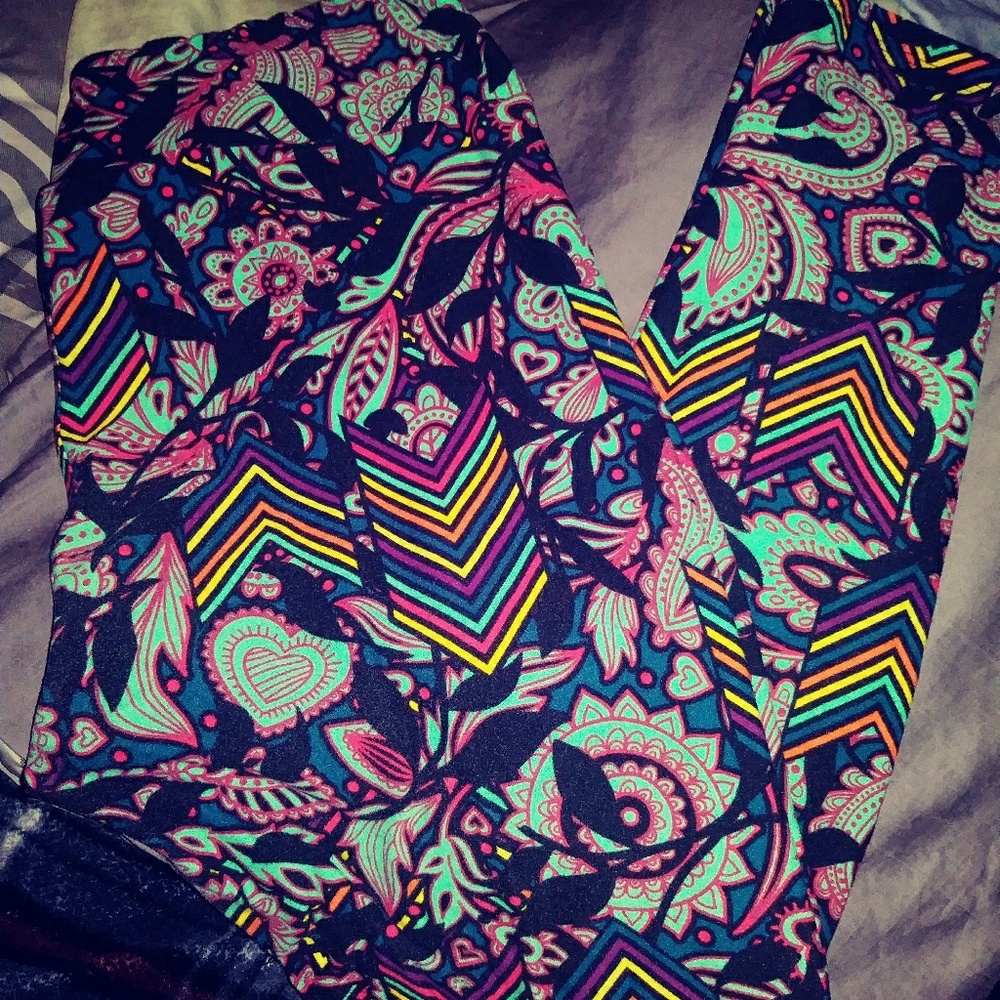 LulaRoe TC Leggings - Picture 2 of 2